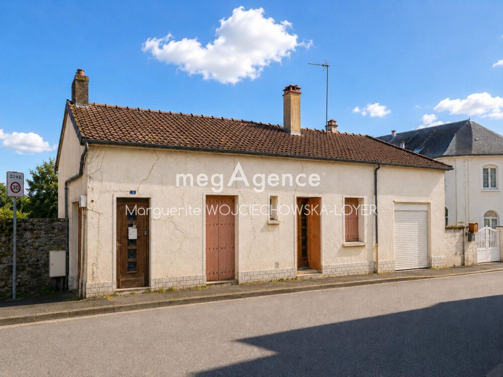 Ensemble immobilier à rénover de 135 m2 à rénover + terrain non attenant de 288 m2