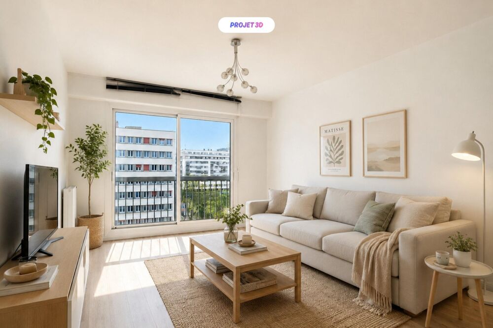 Appartement T3 hyper centre, lumineux et parking sécurisé