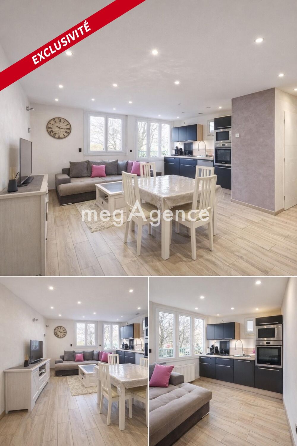 Vente Appartement T4 2 chambres + bureau. Saint-etienne