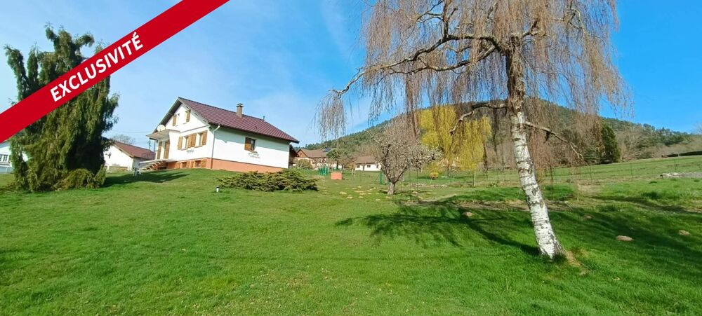 Maison individuelle avec vue imprenable sur les montagnes.