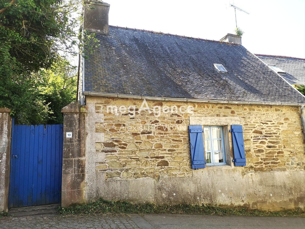 Maisonnette en pierres à 100m de la Baie du Bizien, à Pouldouran