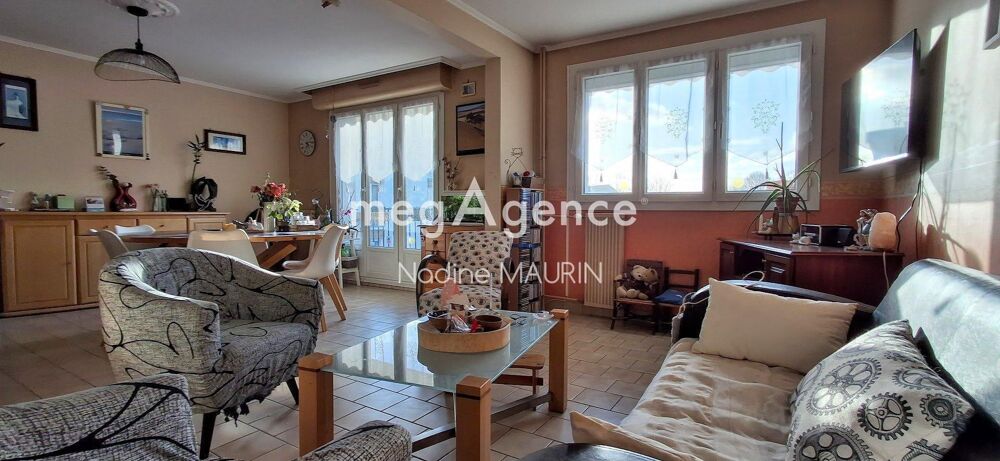 Appartement de 84 m², 2 chambres, parking, Blois