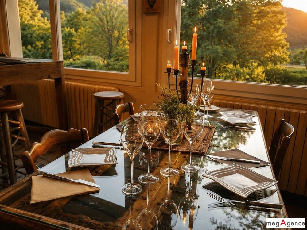 Vente Maison Couvent avec chambres d'hôtes, gîtes et restaurant - Gorges du Tarn Quezac