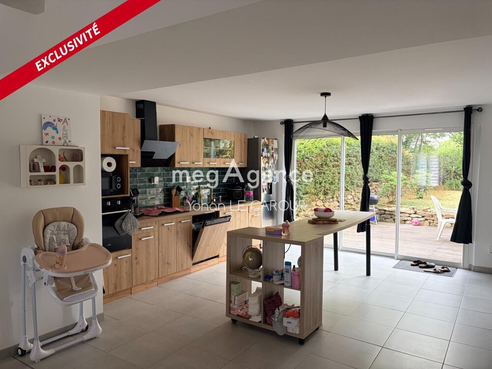 Vente Maison Maison de caractère de 130 m², 3 chambres et + de 60 m² de pièce de vie : du cachet, du potentiel et un prix attractif Plumelin