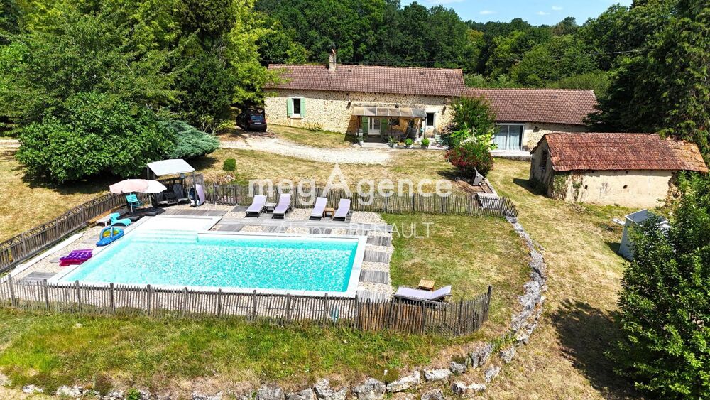 Vente Maison Maison en pierre avec piscine, gîte et dépendances - 203 m2 Vergt