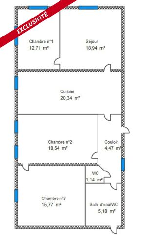  Maison à vendre 5 pièces 97 m²