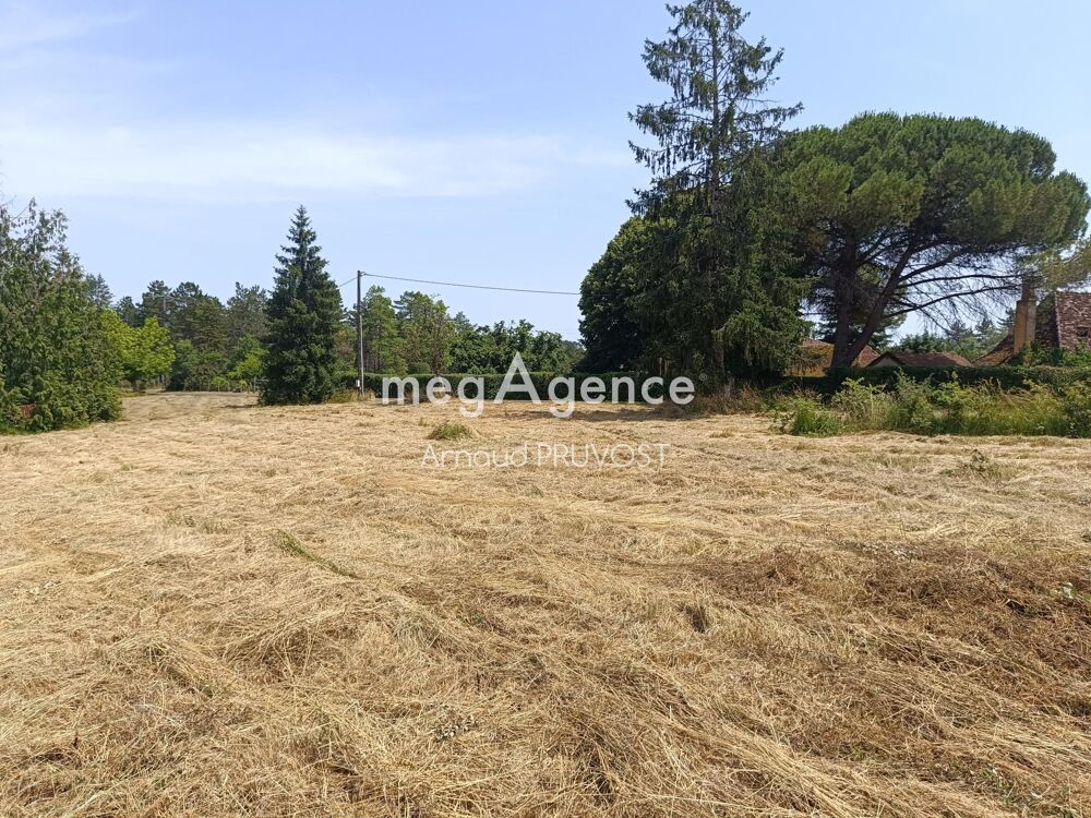 Vente Terrain Beau terrain avec permis de construire Molieres
