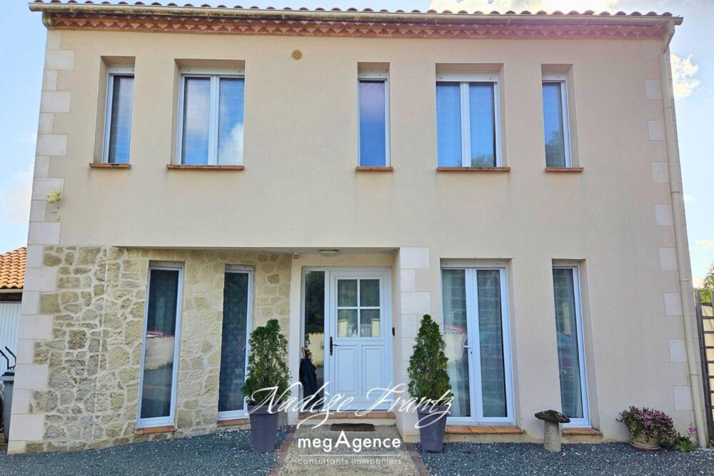 Maison récente 4 chambres 3000m² double garage Bernay-Saint-Martin proche Surgères Saint-Jean-dAngély