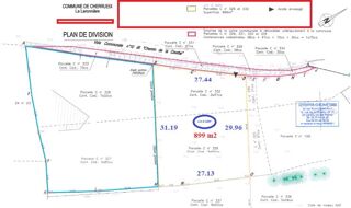  Terrain à vendre 899 m²