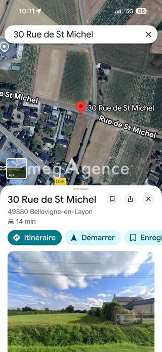  Terrain � vendre 2860 m�