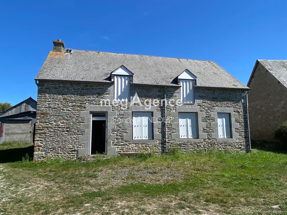 Vente Maison ARDEVON : Maison en pierres à rénover acec dépendance, cour et jardin Pontorson