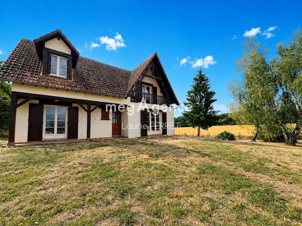 Vente Maison CHARNY (89) – MAISON D'ARCHITECTE F5 – 4 CHAMBRES – TERRAIN 1 565 m² Charny oree de puisaye