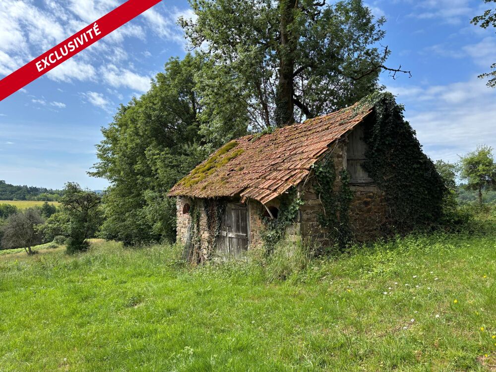 Fermette à restaurer sur 26878 m² de terrain avec cours d'eau