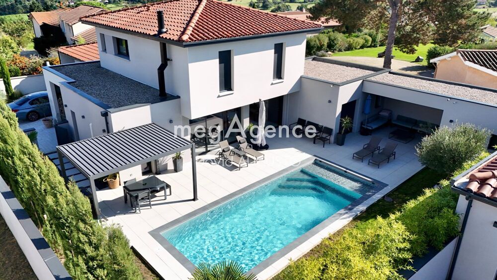 Vente Maison MAISON D'ARCHITECTE 2021, PISCINE, POOL HOUSE, GARAGE DOUBLE Lentilly