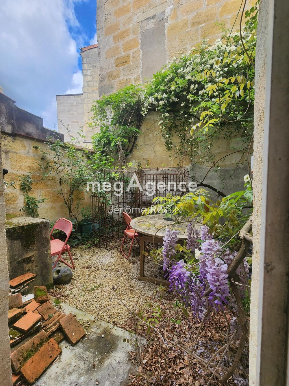 Vente Maison Maison de charme – 110 m² – Cour intérieure – Suite parentale Bordeaux