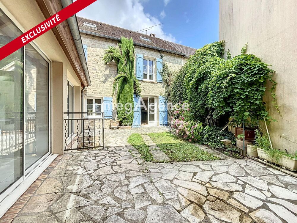 Vente Maison Maison en pierre 160m² – possibilité 2 logements – jardin clos Jambville