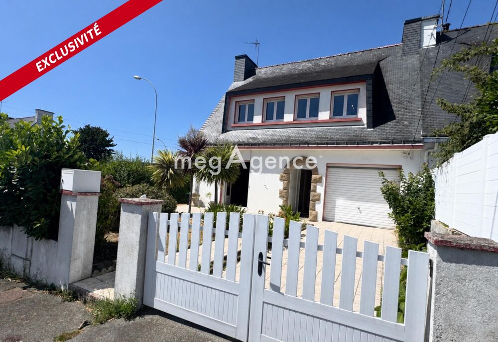 Vente Maison Lanester – Maison 3 chambres avec garage, jardin clos et beau potentiel Lanester