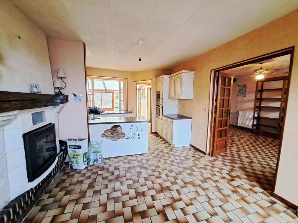 Maison 2, 3 chambres, jardin, garage, combles aménageables