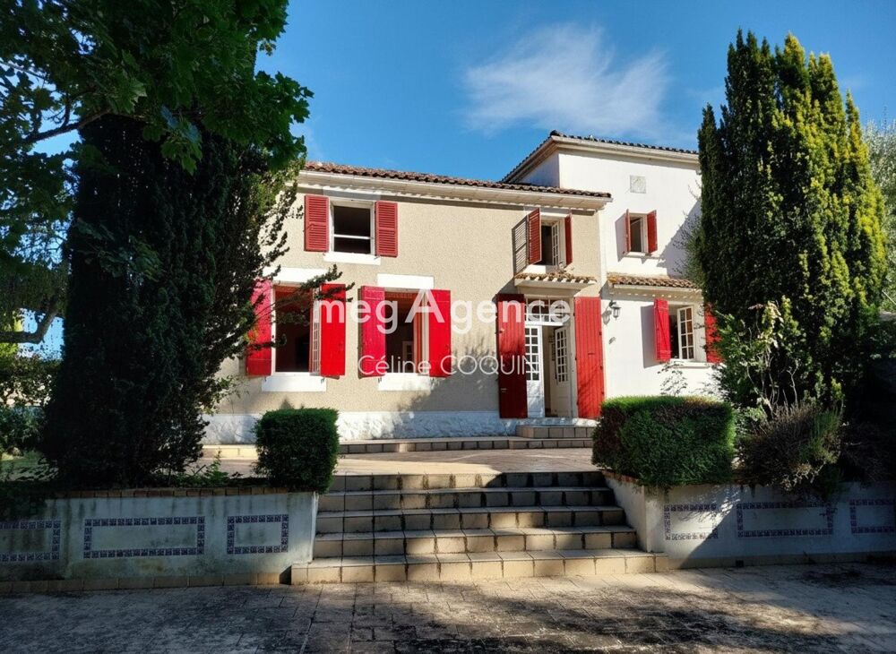 Vente Maison Maison charentaise de caractère – 174 m² – 3 chambres – Terrain de 5 800 m² – Vue rivière Marignac 17800