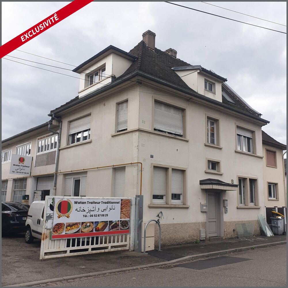 Vente Immeuble Un immeuble mixte, combinant des espaces professionnels et résidentiels, d'une surface de plancher d'environ 125 m² Strasbourg