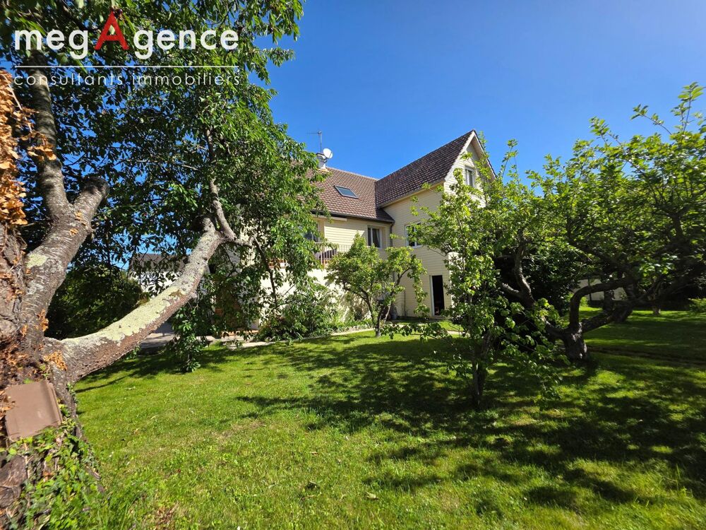 Vente Maison TROARN CENTRE – Maison familiale 160 m² – 5 chambres – DPE A – Terrain arboré 1000 m² Troarn