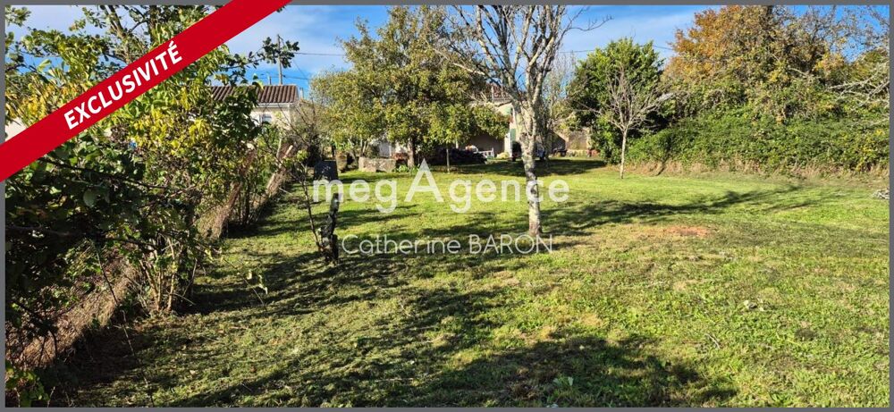 Vente Terrain Terrain 500m2 + verger Burie