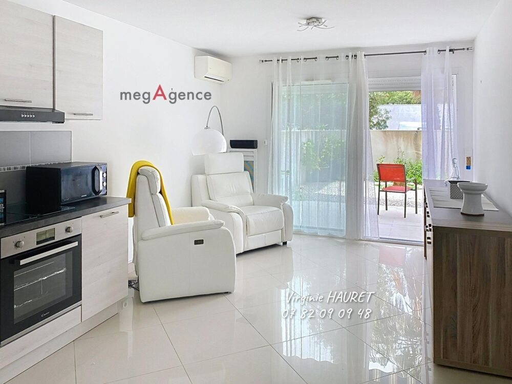 APPARTEMENT en rez-de-chaussée - 1 CHAMBRE - 1 TERRASSE DE 48m²