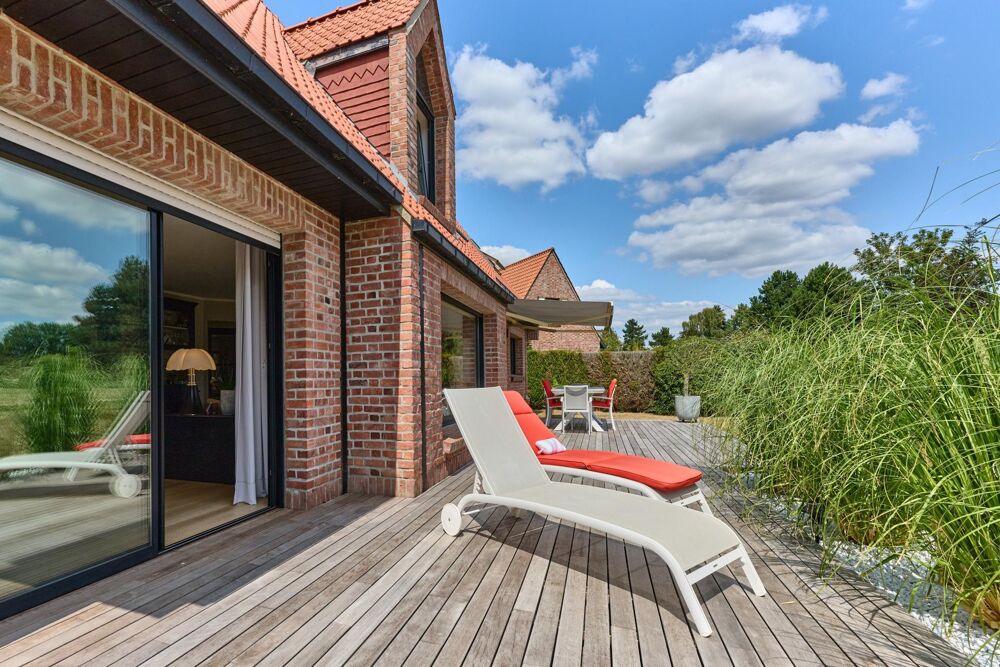 Vente Maison Maison d'architecte - 4/5 chambres - Garage - Jardin - Vue golf Wambrechies