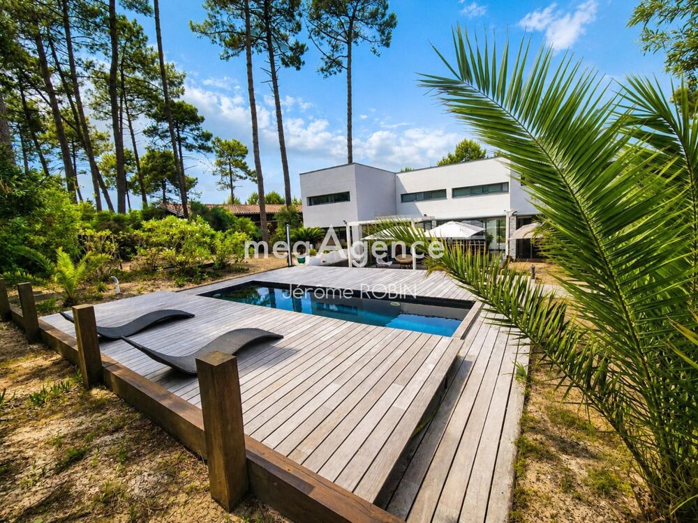 Villa contemporaine à Petit Piquey