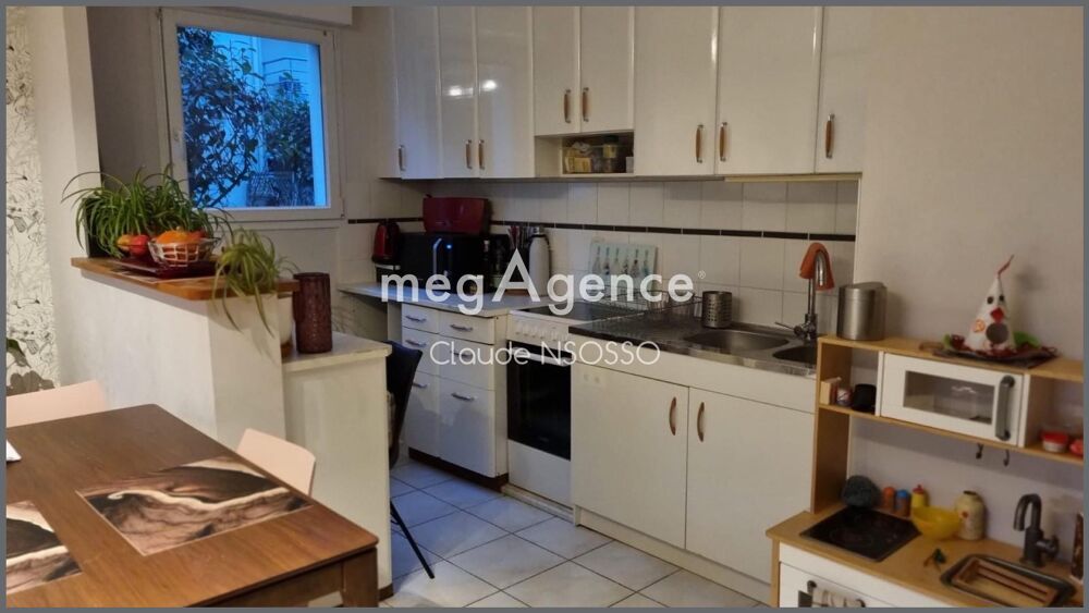 T3 de 60 m² en RDC avec beau jardin privatif