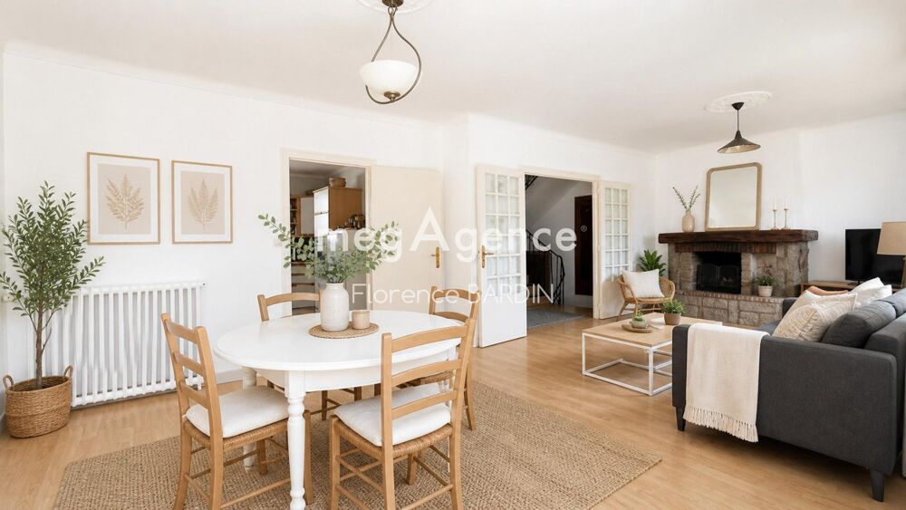 Maison familiale avec jardin plein sud