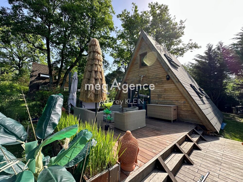 Chalet d'exception dans un havre de paix- Piscine privé