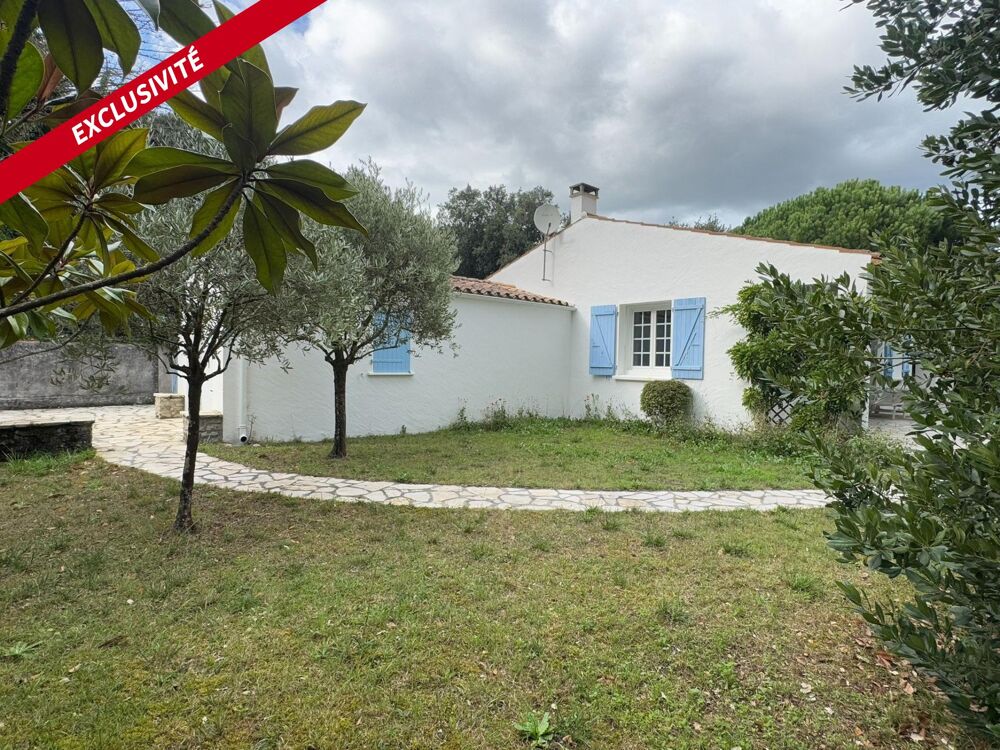 DOLUS D'OLERON COTE OUEST, maison de plain-pied 72m² + garage de 21m²