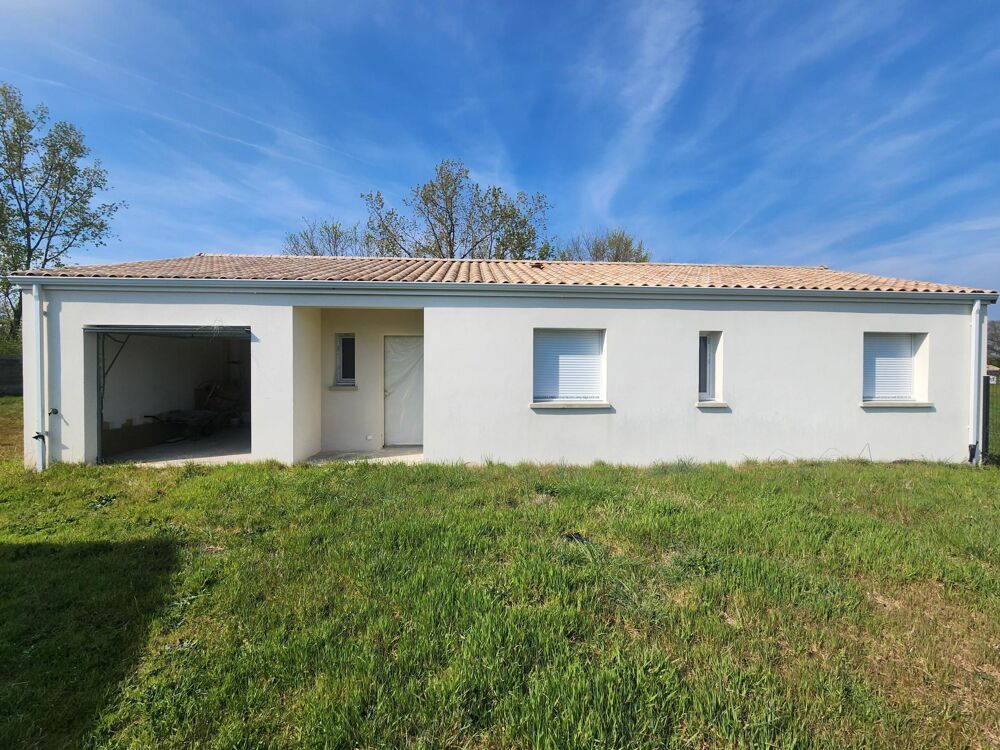 Maison neuve de 90 m² à Gauriaguet (33240) 