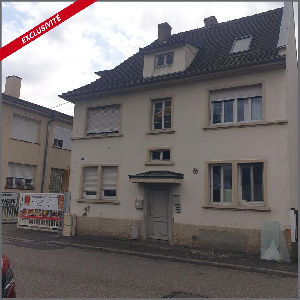 Vente Immeuble Un immeuble mixte, combinant des espaces professionnels et résidentiels, d'une surface de plancher d'environ 125 m² Strasbourg