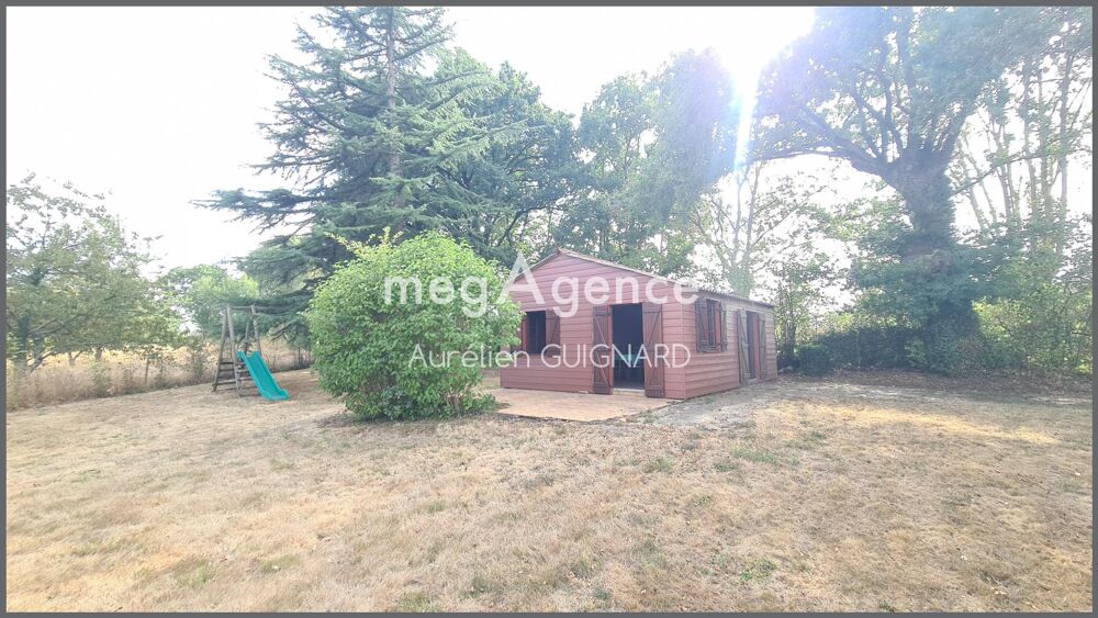 Vente Terrain Plan d'eau clos et arboré, cabane de pêche Saint-andre-sur-sevre