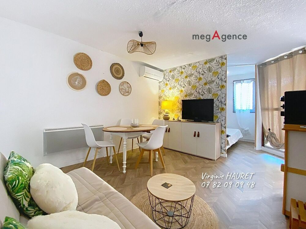 Vente Appartement STUDIO 27m² - 1 ALCÔVE - 1 TERRASSE de 11m² - 1 PLACE DE PARKING Gruissan