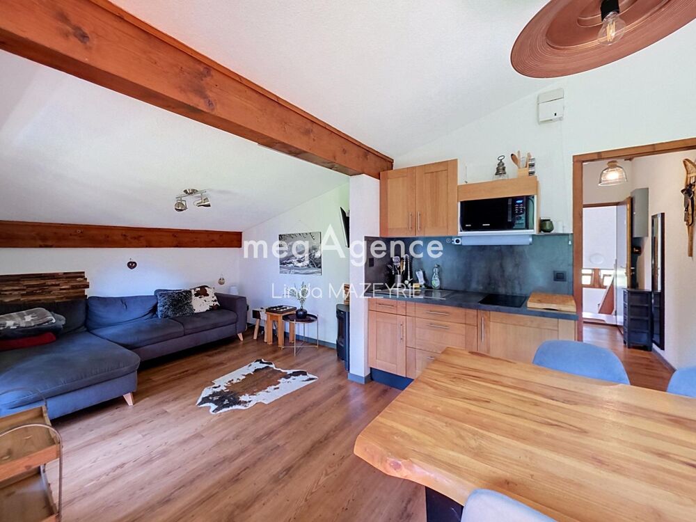 Exclusivité! Appartement de 40m2 avec balcon vue chaîne du Mont-Blanc, Combloux