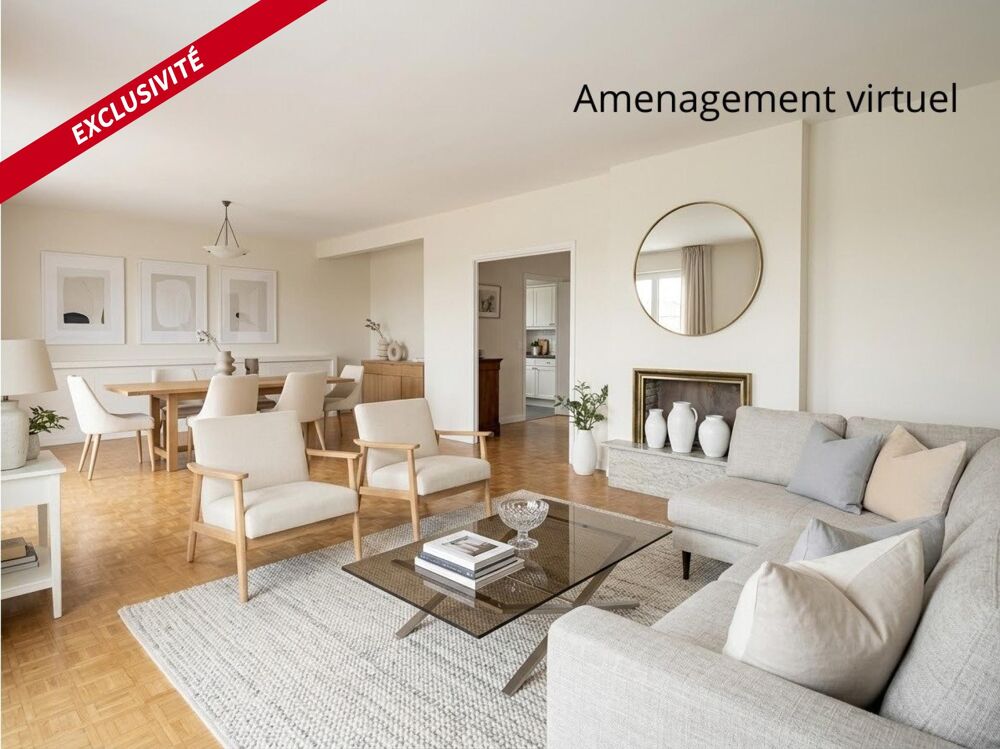 Vente Appartement Appartement d'Exception 204 m² – Résidence Privée Sécurisée – Balcon, Parkings, Cave – Saint-Nom-La-Bretèche Saint-nom-la-breteche