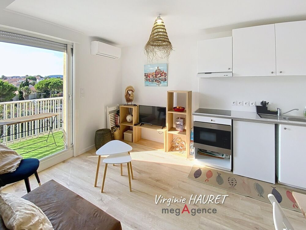 APPARTEMENT 27m² - 2 TERRASSES - 1 CHAMBRE - 1 CELLIER - 1 PARKING