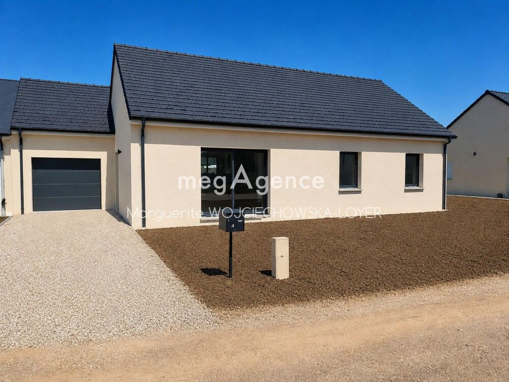 Maison neuve T5 de plain-pied dans secteur recherché - Bien rare
