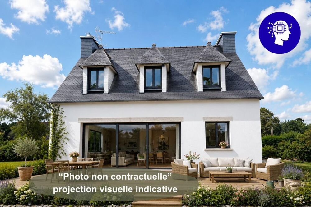 Vente Maison Le charme d'un vaste jardin et le potentiel d'une maison de famille Pleumeur-bodou