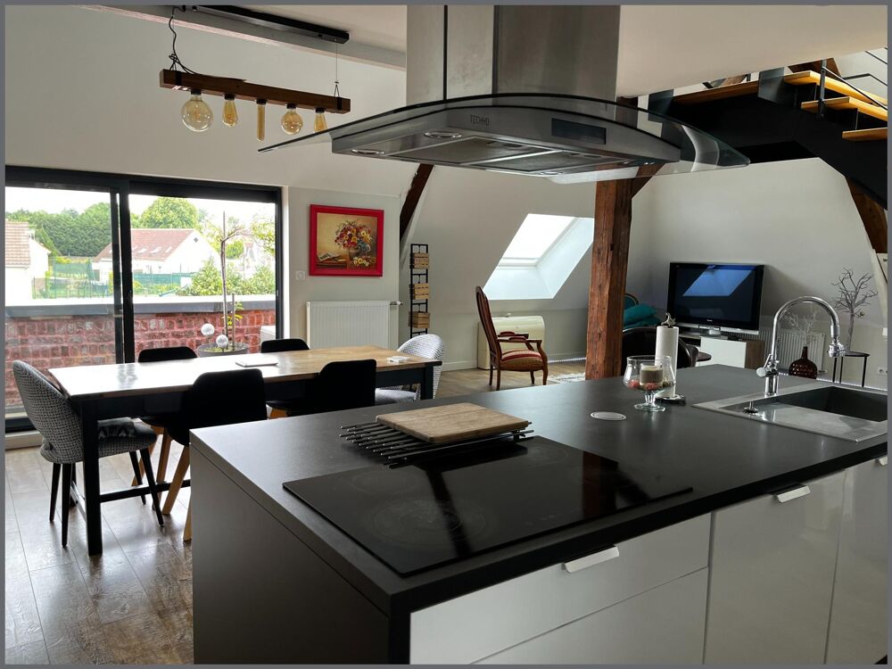 Appartement Duplex meublé, parking, ascenseur