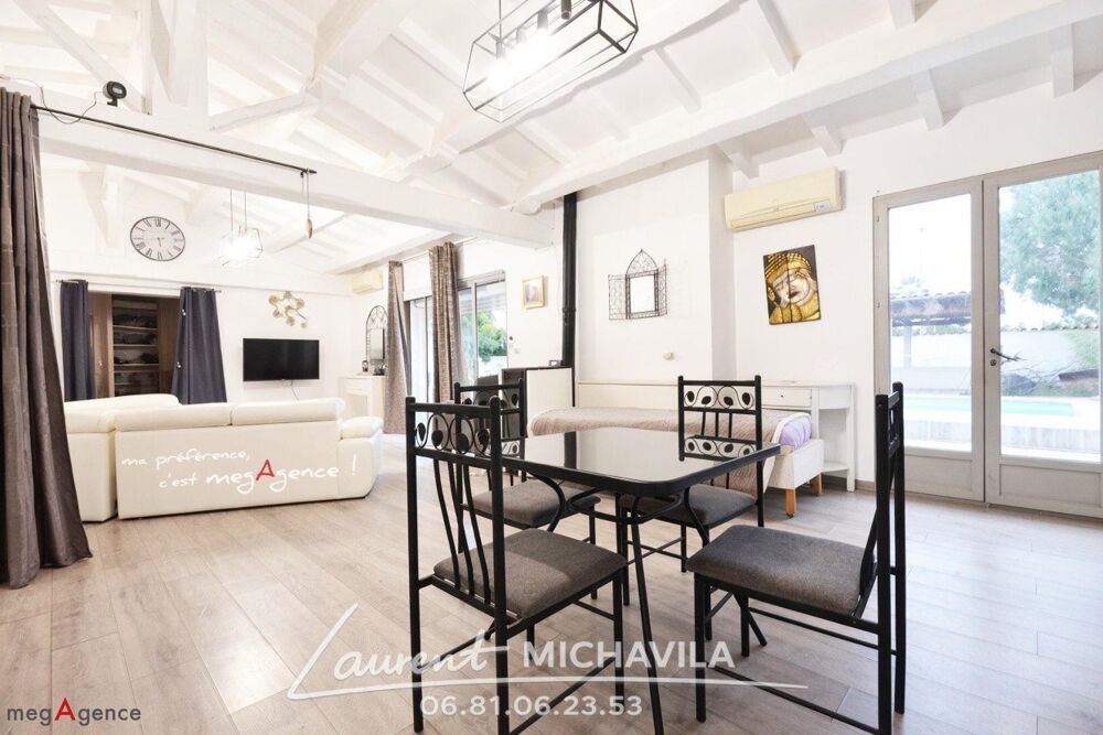 Belle villa climatisée 150 m² -- 4 chambres -- piscine -- Garage -- dépendances