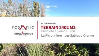 Vente Terrain ENSEMBLE IMMOBILIER SUR 2402 M2 TERRAIN À LA PIRRONNIÈRE Sables d olonne
