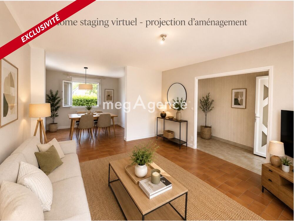 Vente Maison Lanester – Maison 3 chambres avec garage, jardin clos et beau potentiel Lanester