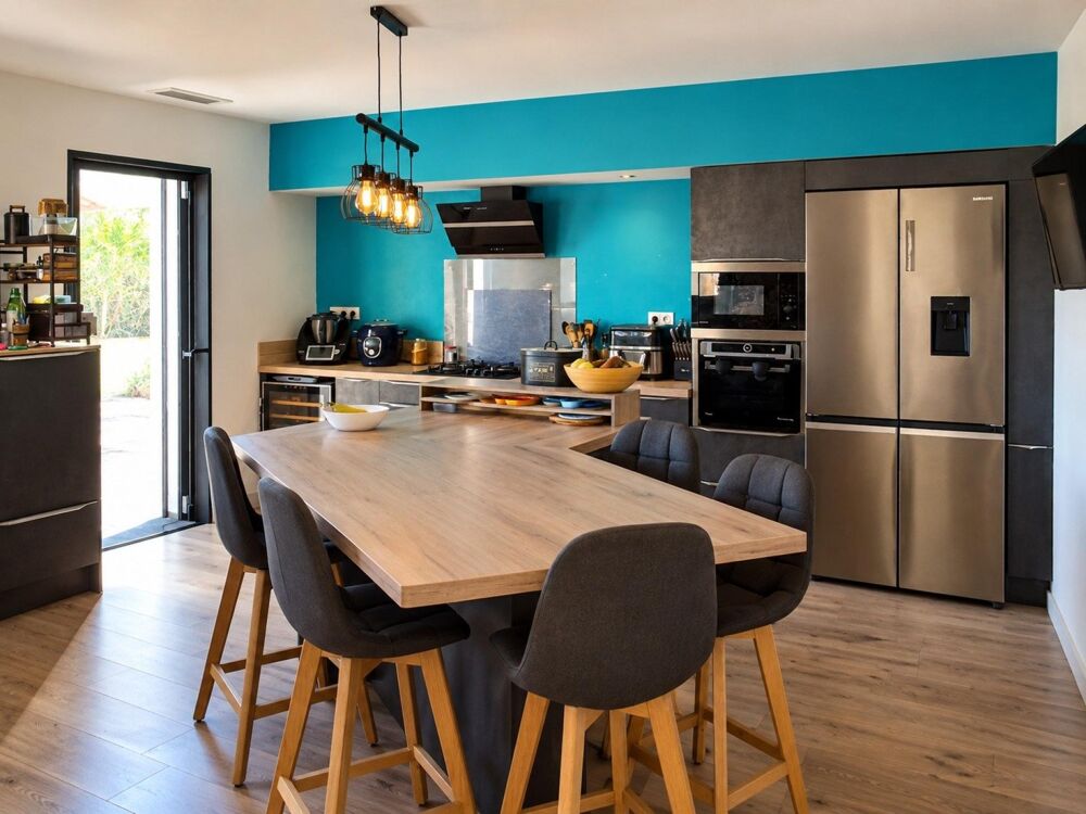 Vente Maison Villa contemporaine 181 m² – 3 suites – Piscine – Garage 55 m² Homps