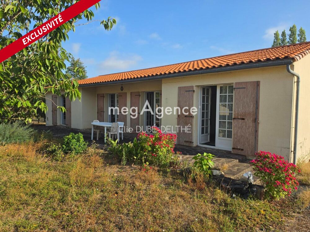 Vente Maison Thiré  au calme, Maison de plain-pied de 148 m² Thire