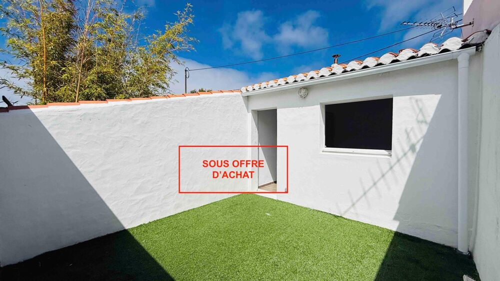 Vente Maison Sortie Port-Joinville, pied à terre ou 1er investissement prêt à poser les valises. L' ile-d'yeu
