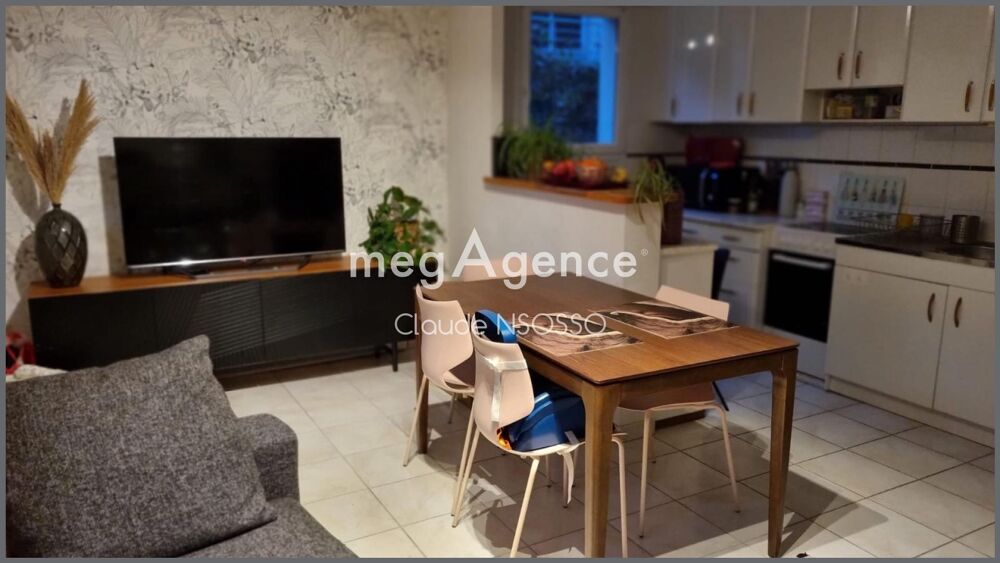 T3 de 60 m² en RDC avec beau jardin privatif